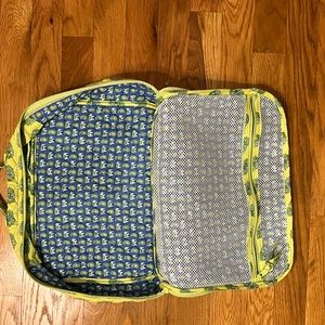 Vera Bradley zippered briefcase/satchel